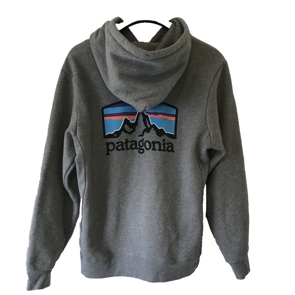Patagonia Other - Patagonia Men's Fitz Roy Horizons Uprisal Hoody sweatshirt - Gravel Size Small